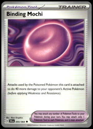 Pokémon Binding Mochi 055/064 - Normal Uncommon SV: Shrouded Fable EN