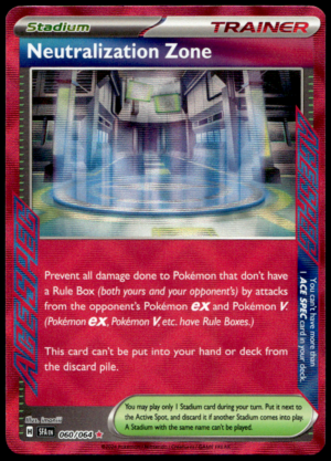Pokémon Neutralization Zone 060/064 - Holofoil ACE SPEC Rare SV: Shrouded Fable EN