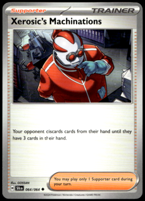Pokémon Xerosic's Machinations 064/064 - Normal Uncommon SV: Shrouded Fable EN