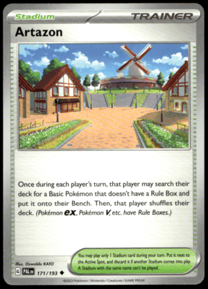 Pokémon Artazon 171/193 - Normal Uncommon SV02: Paldea Evolved EN
