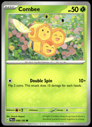 Pokémon Combee 008/193 - Normal Common SV02: Paldea Evolved EN