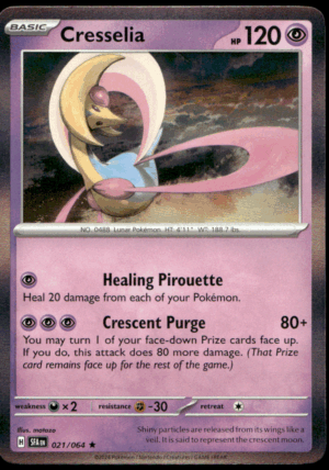 Pokémon Cresselia 021/064 - Holofoil Rare SV: Shrouded Fable EN