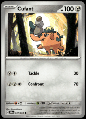Pokémon Cufant 041/064 - Normal Common SV: Shrouded Fable EN