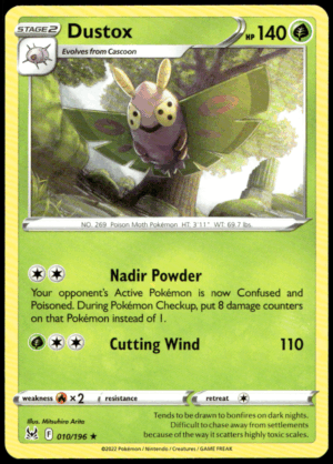 Pokémon Dustox 010/196 - Normal Rare SWSH11: Lost Origin EN