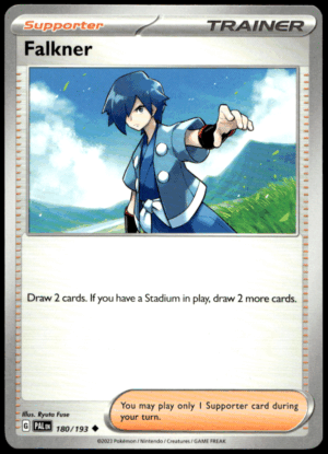 Pokémon Falkner 180/193 - Normal Uncommon SV02: Paldea Evolved EN
