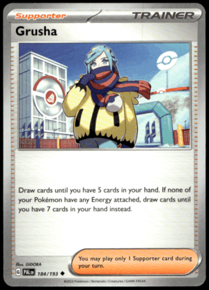 Pokémon Grusha 184/193 - Normal Uncommon SV02: Paldea Evolved EN
