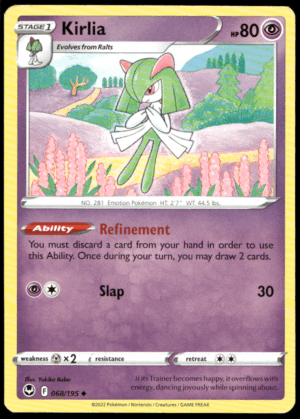 Pokémon Kirlia 068/195 - Normal Uncommon SWSH12: Silver Tempest EN
