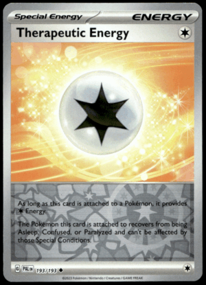 Pokémon Therapeutic Energy 193/193 - Reverse Holofoil Uncommon SV02: Paldea Evolved EN