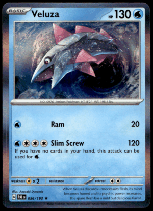 Pokémon Veluza 056/193 - Holofoil Rare SV02: Paldea Evolved EN