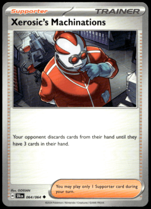 Pokémon Xerosic's Machinations 064/064 - Normal Uncommon SV: Shrouded Fable EN