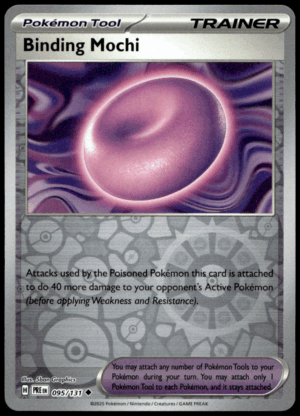 Pokémon Binding Mochi 095/131 - Reverse Holofoil Uncommon SV: Prismatic Evolutions EN