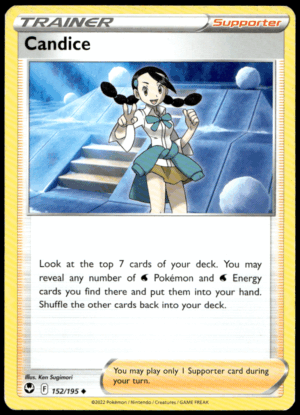 Pokémon Candice 152/195 - Normal Uncommon SWSH12: Silver Tempest EN