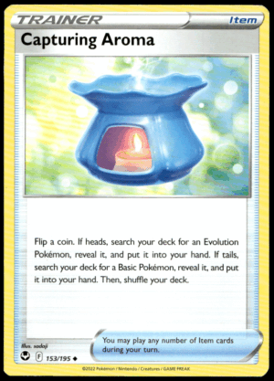 Pokémon Capturing Aroma 153/195 - Normal Uncommon SWSH12: Silver Tempest EN