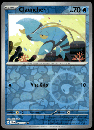 Pokémon Clauncher 049/198 - Reverse Holofoil Common SV01: Scarlet & Violet Base Set EN