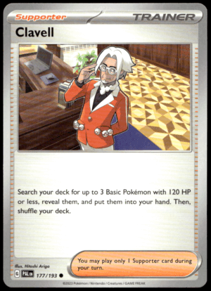 Pokémon Clavell 177/193 - Normal Common SV02: Paldea Evolved EN