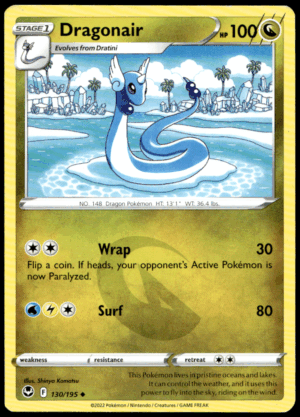 Pokémon Dragonair 130/195 - Normal Uncommon SWSH12: Silver Tempest EN