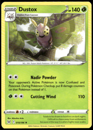 Pokémon Dustox 010/196 - Normal Rare SWSH11: Lost Origin EN