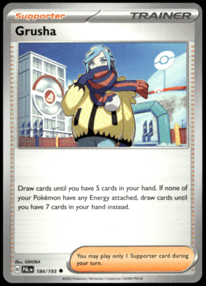 Pokémon Grusha 184/193 - Normal Uncommon SV02: Paldea Evolved EN