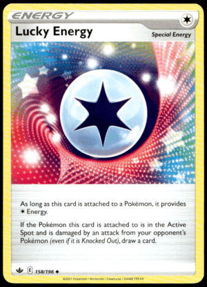 Pokémon Lucky Energy 158/198 - Normal Uncommon SWSH06: Chilling Reign EN