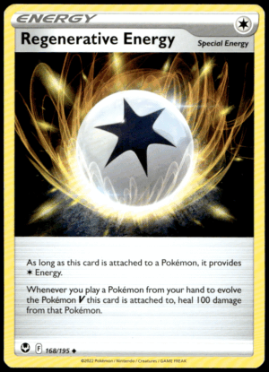 Pokémon Regenerative Energy 168/195 - Normal Uncommon SWSH12: Silver Tempest EN