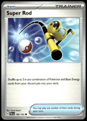 Pokémon Super Rod 188/193 - Normal Common SV02: Paldea Evolved EN
