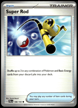 Pokémon Super Rod 188/193 - Normal Common SV02: Paldea Evolved EN