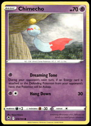 Pokémon Chimecho 074/195 - Normal Common SWSH12: Silver Tempest EN
