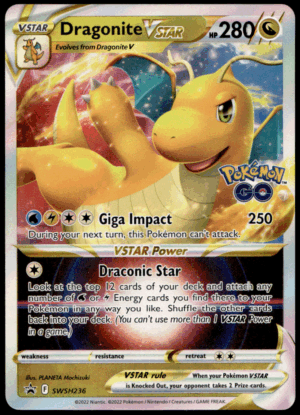 Pokémon Dragonite VSTAR SWSH236 - Holofoil Rare SWSH: Sword & Shield Promo Cards EN