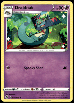 Pokémon Drakloak 088/195 - Normal Uncommon SWSH12: Silver Tempest EN