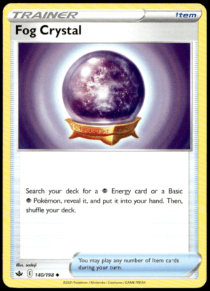 Pokémon Fog Crystal 140/198 - Normal Uncommon SWSH06: Chilling Reign EN