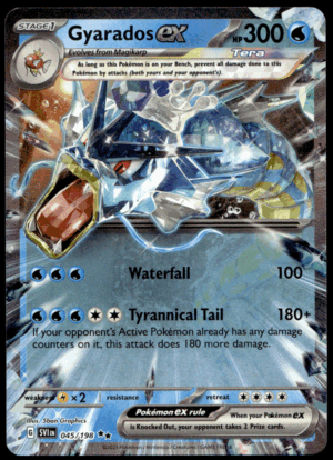 Pokémon Gyarados ex 045/198 - Holofoil Double Rare SV01: Scarlet & Violet Base Set EN