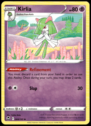 Pokémon Kirlia 068/195 - Normal Uncommon SWSH12: Silver Tempest EN