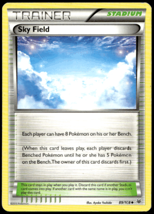 Pokémon Sky Field 89/108 - Normal Uncommon XY - Roaring Skies EN