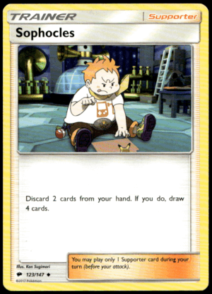 Pokémon Sophocles 123/147 - Normal Uncommon SM - Burning Shadows EN